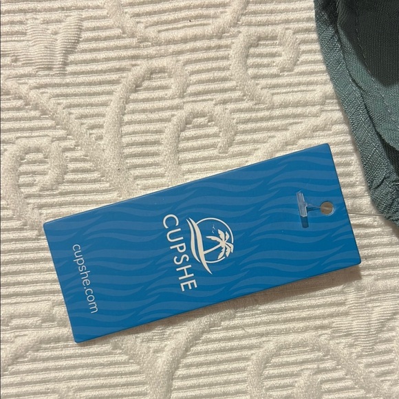 Cupshe Light Blue Spaghetti Strap Mini Dress. Small. NWT - Picture 8 of 12